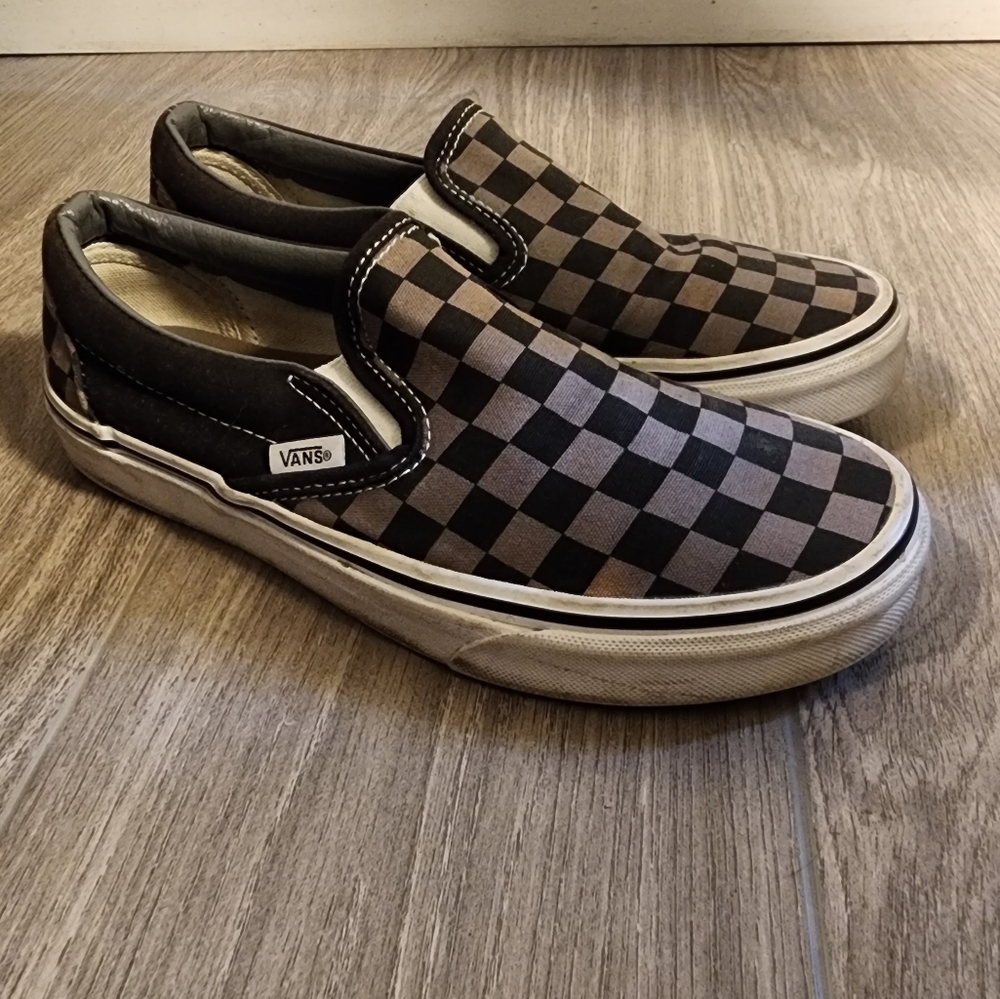 Vans Classic Slip Ons Checkerboard Sneakers